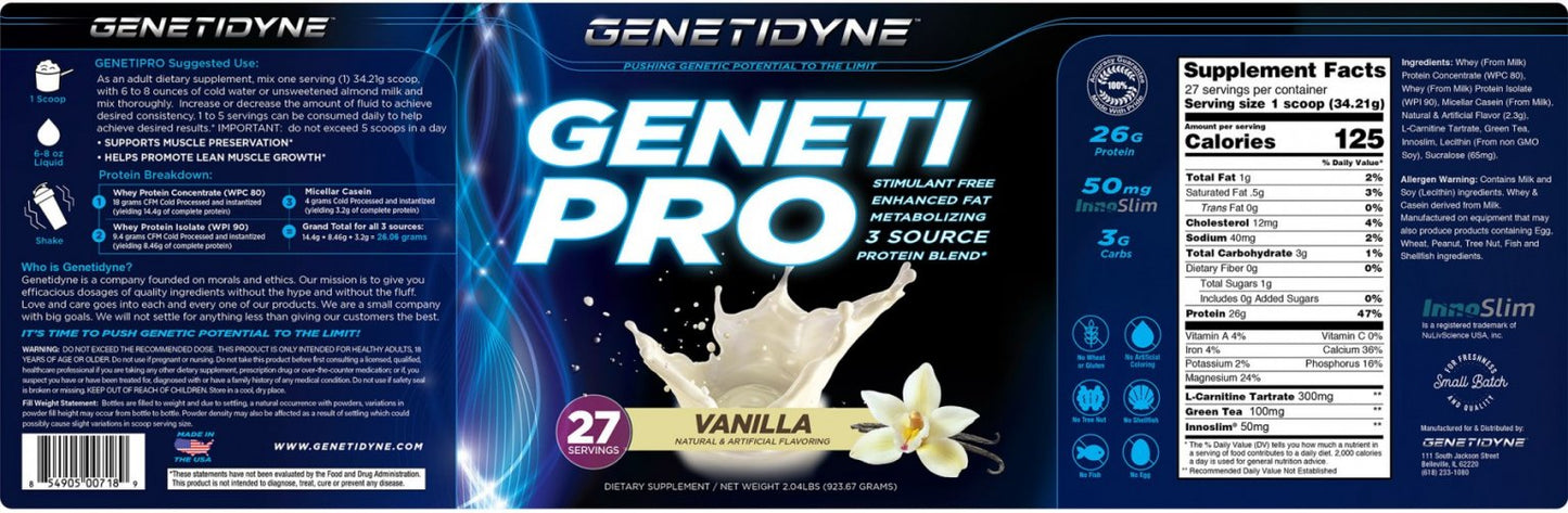 GenetiPro (Fat Burning Protein Blend)