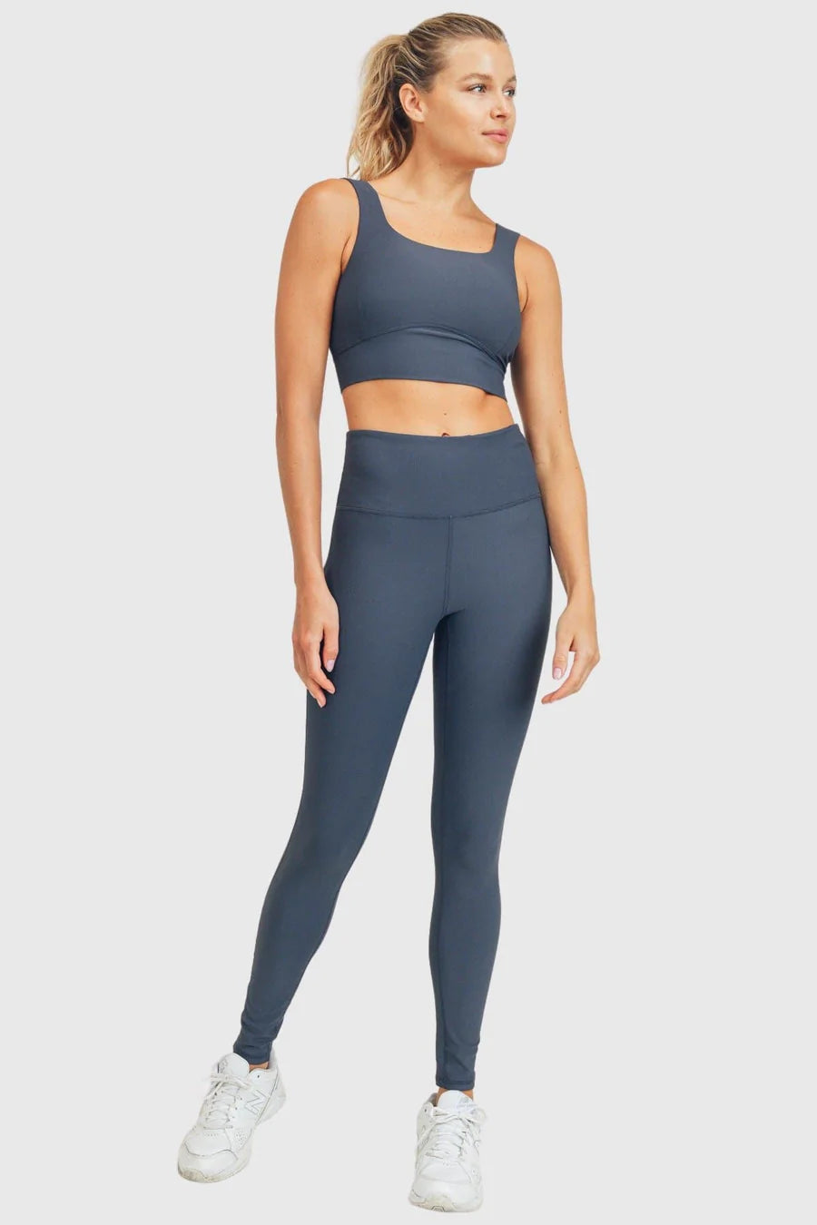 Brooke Ribbed High Waisted Leggings Aspire Aesthetics