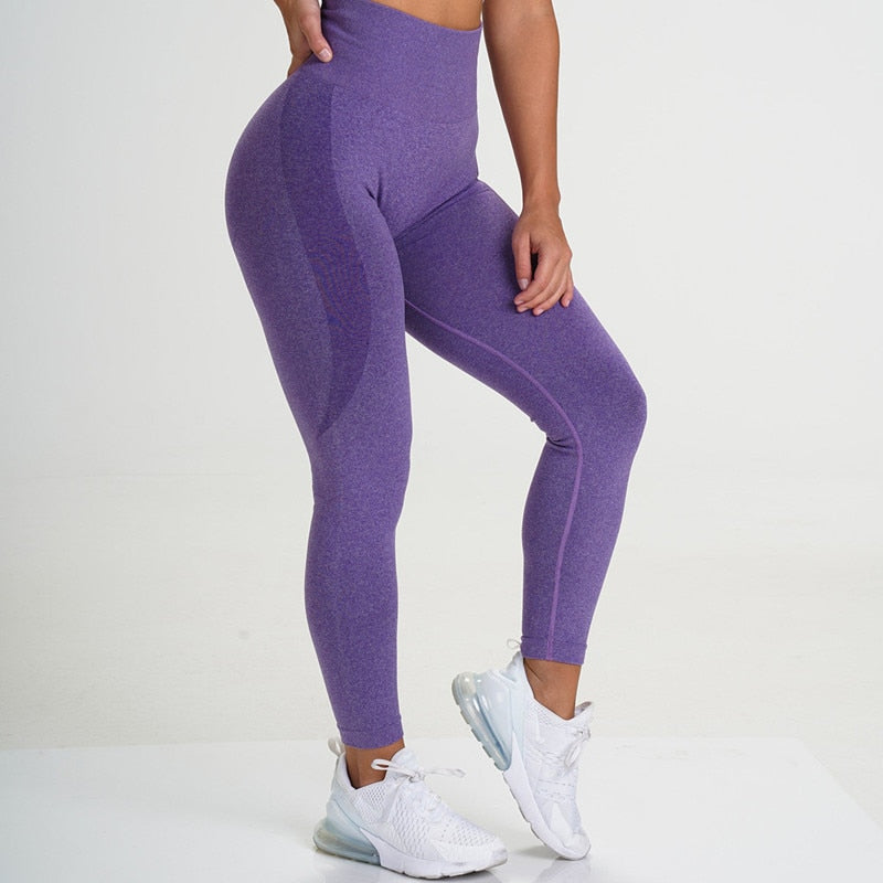 Power Up High Wasted Seamless Leggings