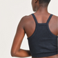 Annabel Square Front Ribbed Tank Top