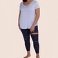 Brandy Curvy Laser Cut Highwaist Leggings