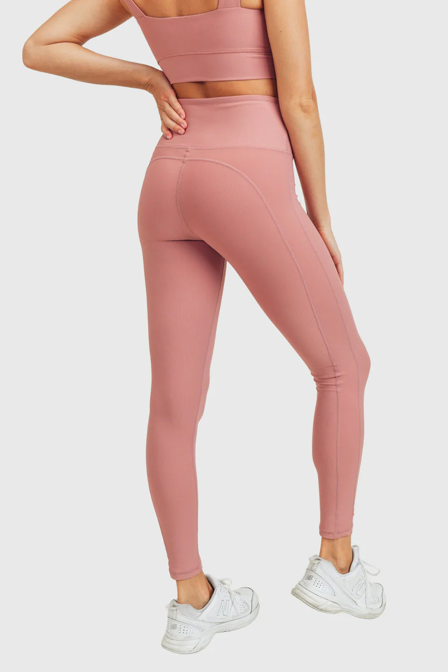 Brooke Ribbed High Waisted Leggings