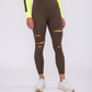 Brandy Laser Cut Highwaist Leggings