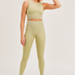 Carolyne Ribbed Mineral Wash Seamless Highwaist Leggings
