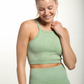 Annabel Square Front Ribbed Tank Top
